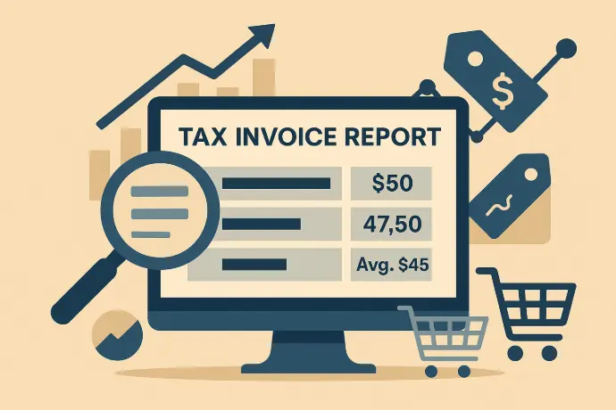 Tax Invoice Report